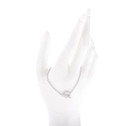 Hermes 18K White Gold Diamond Finesse Bracelet SH 2 of 4