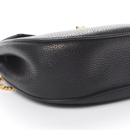 Chloe Grained Lambskin Mini Drew Shoulder Bag Black 8 of 9