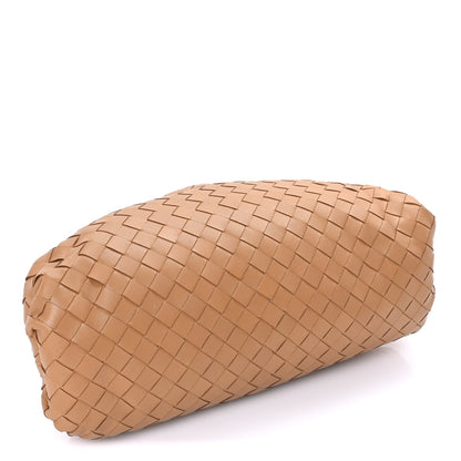 Bottega Veneta Nappa Maxi Intrecciato The Pouch Oversized Clutch Caramel 6 of 7