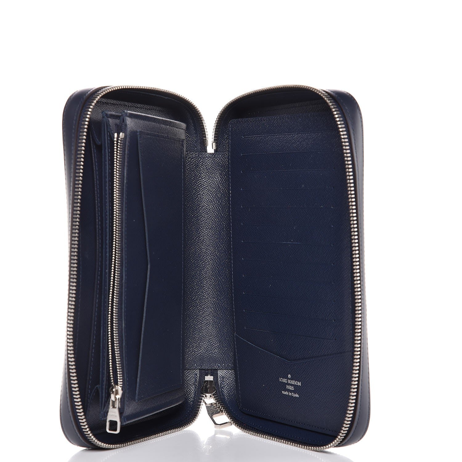 Louis Vuitton Epi Dandy Wallet Blue Marine 5 of 7
