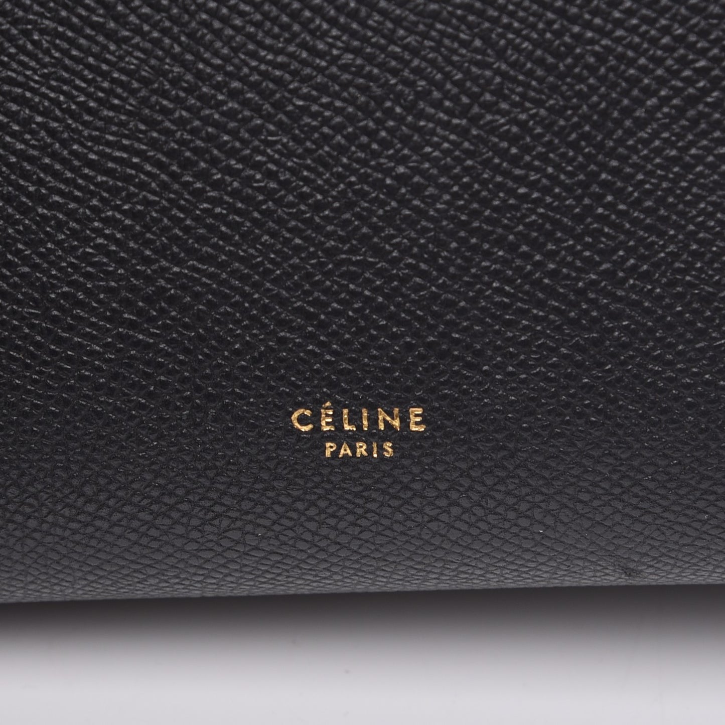 Grained Calfskin Mini Belt Bag Black