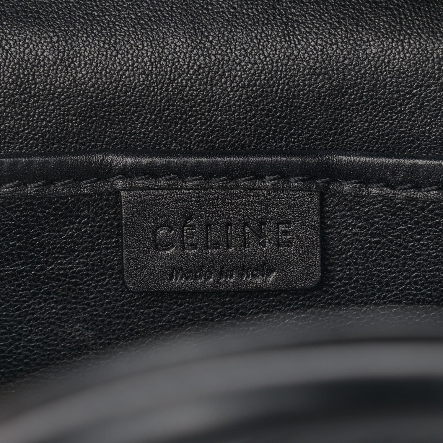Celine Smooth Calfskin Nano Luggage Black 11 of 14