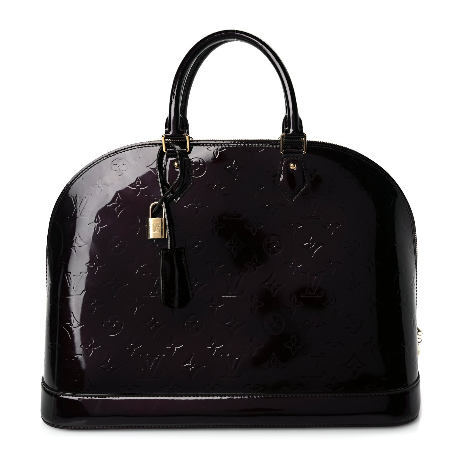 Louis Vuitton Vernis Alma GM Amarante 1 of 8