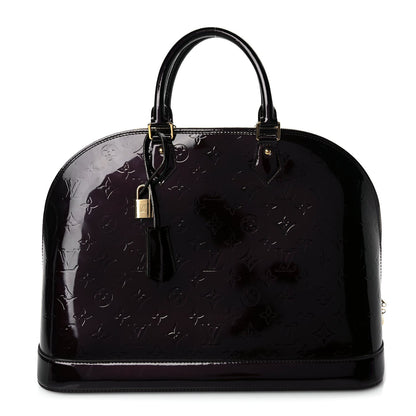 Louis Vuitton Vernis Alma GM Amarante 1 of 8