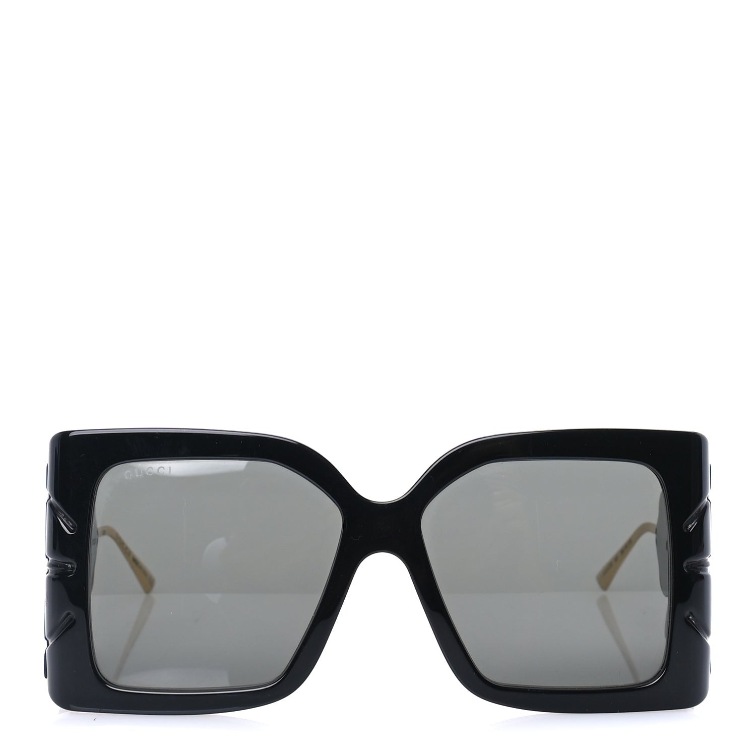 Gucci Acetate Square Frame Wing Sunglasses GG0535S  Black 2 of 7