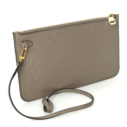 Louis Vuitton Empreinte Monogram Giant Neverfull MM Pochette  Tourterelle 3 of 7