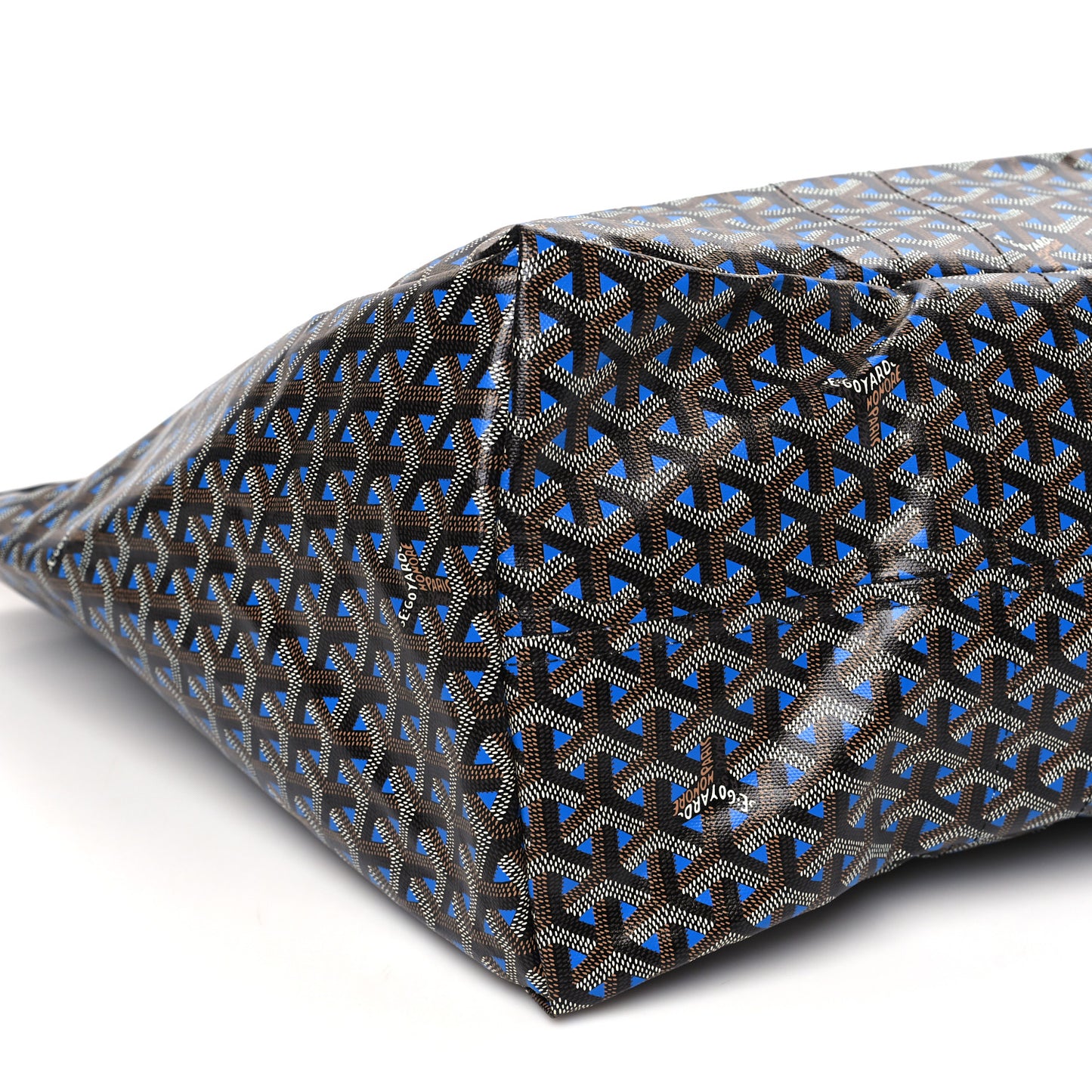 Goyardine Reversible Roseline Black Sky Blue