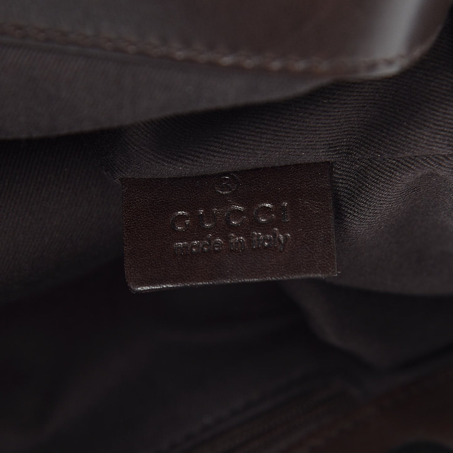 Denim Monogram Tote Dark Brown