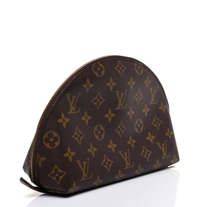 Louis Vuitton Monogram Trousse Demi Ronde 3 of 9