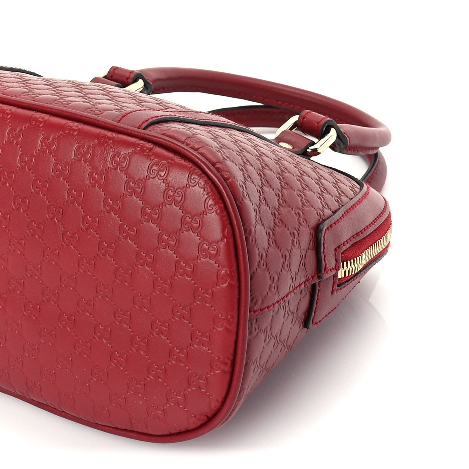 Gucci Soft Microguccissima Mini Dome Bag Rosso 8 of 8