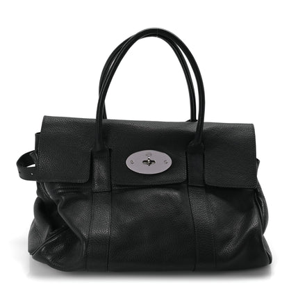Mulberry Pebbled Calfskin Bayswater Graphite 1 of 7