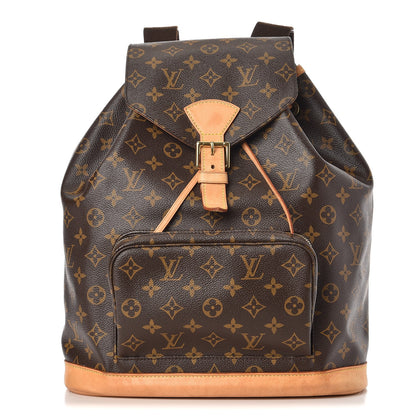 Louis Vuitton Monogram Montsouris GM Backpack 1 of 10