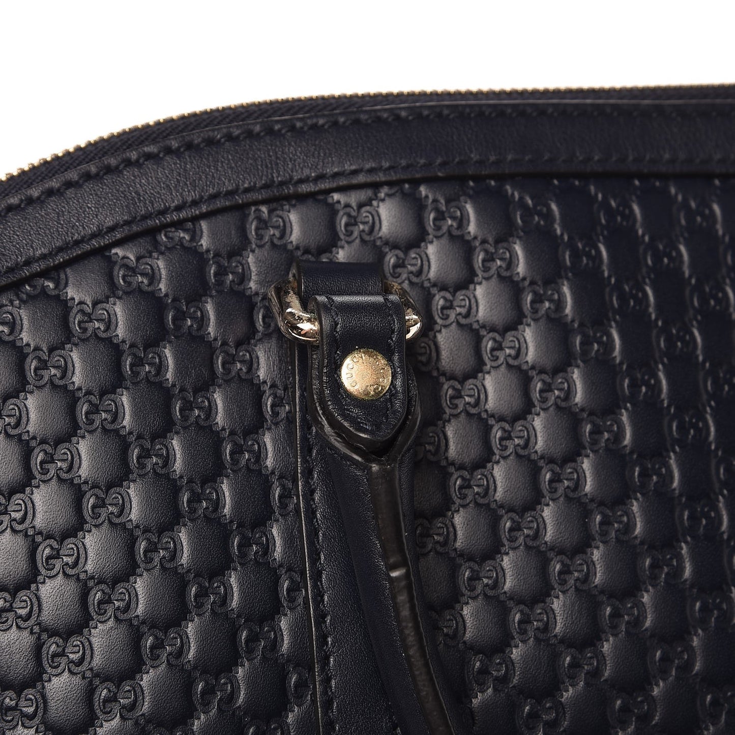 Soft Microguccissima Dome Satchel Navy