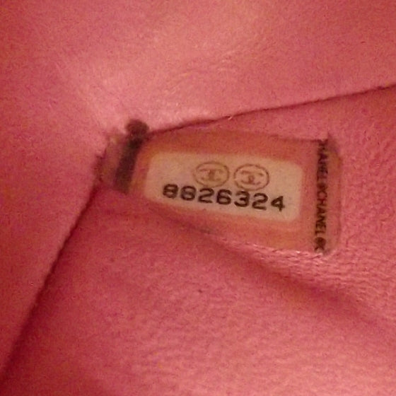 Caviar Medium Double Flap Pink GHW