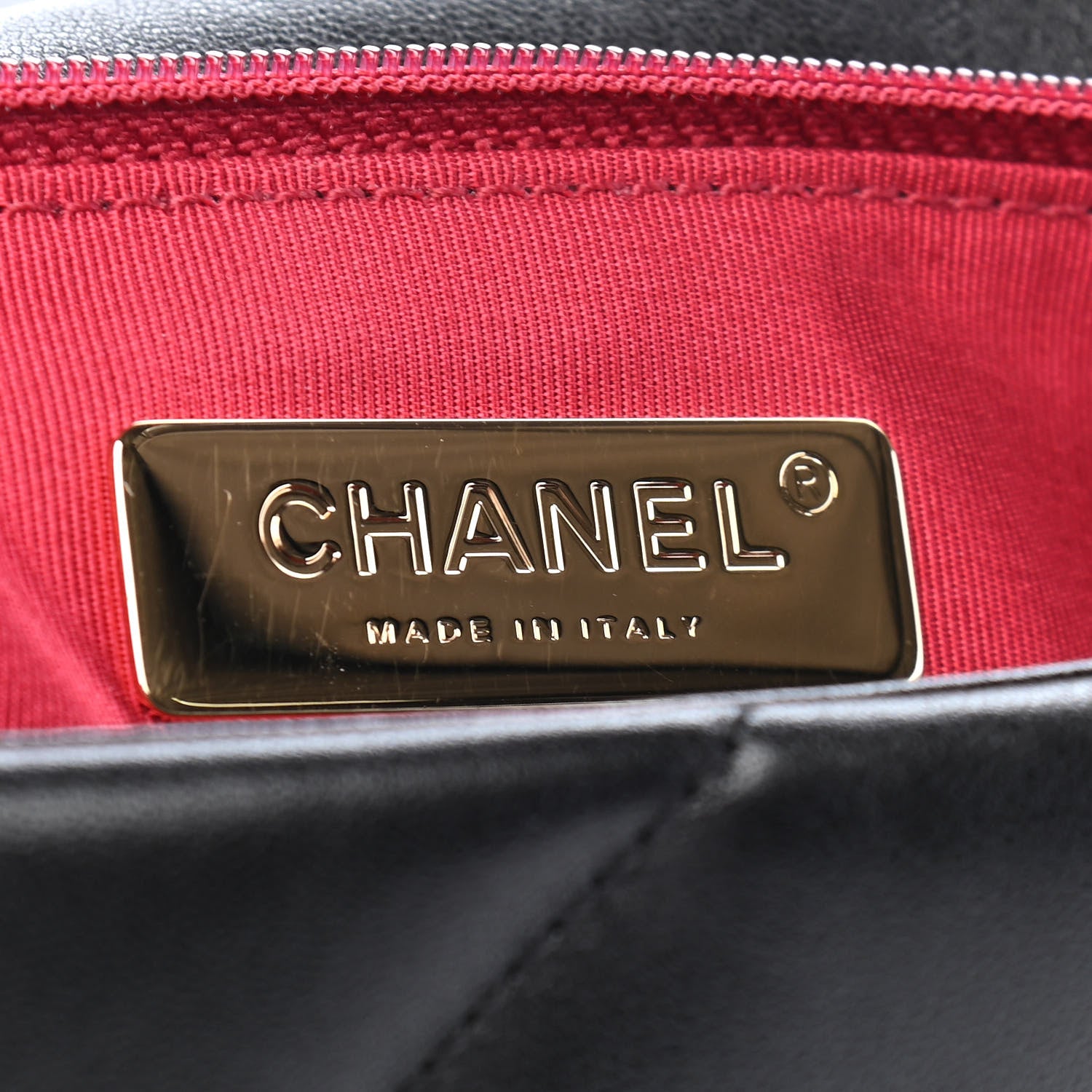 Chanel Lambskin Quilted Medium Chanel 19 Flap Black 6 of 9