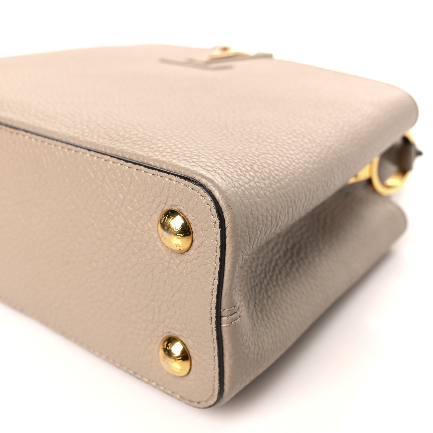 Louis Vuitton Taurillon Capucines BB Galet 8 of 8