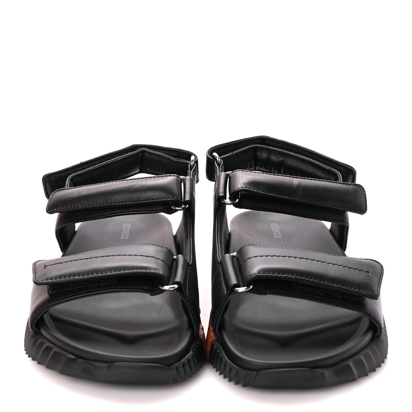 Nappa Junior Sandals 39 Black