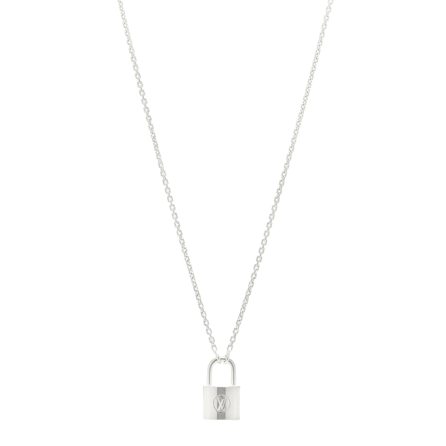 Sterling Silver Lockit Necklace