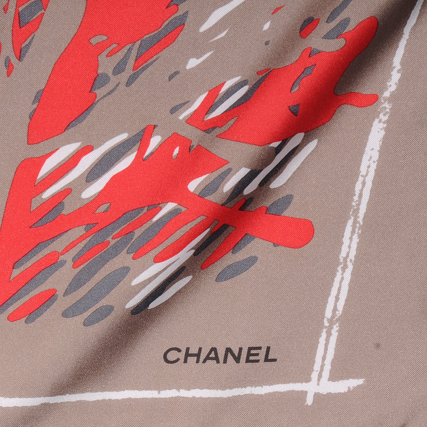 Chanel Silk CC Square Scarf 7 of 10