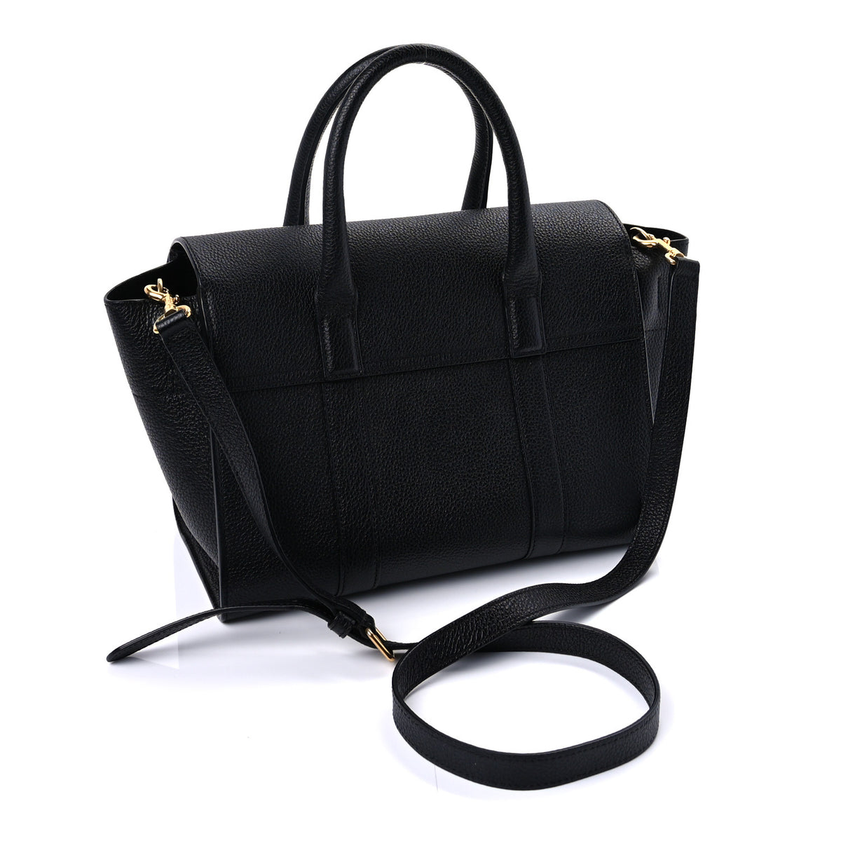 Mulberry Small Classic Grain Small New Bayswater Black 2 of 8