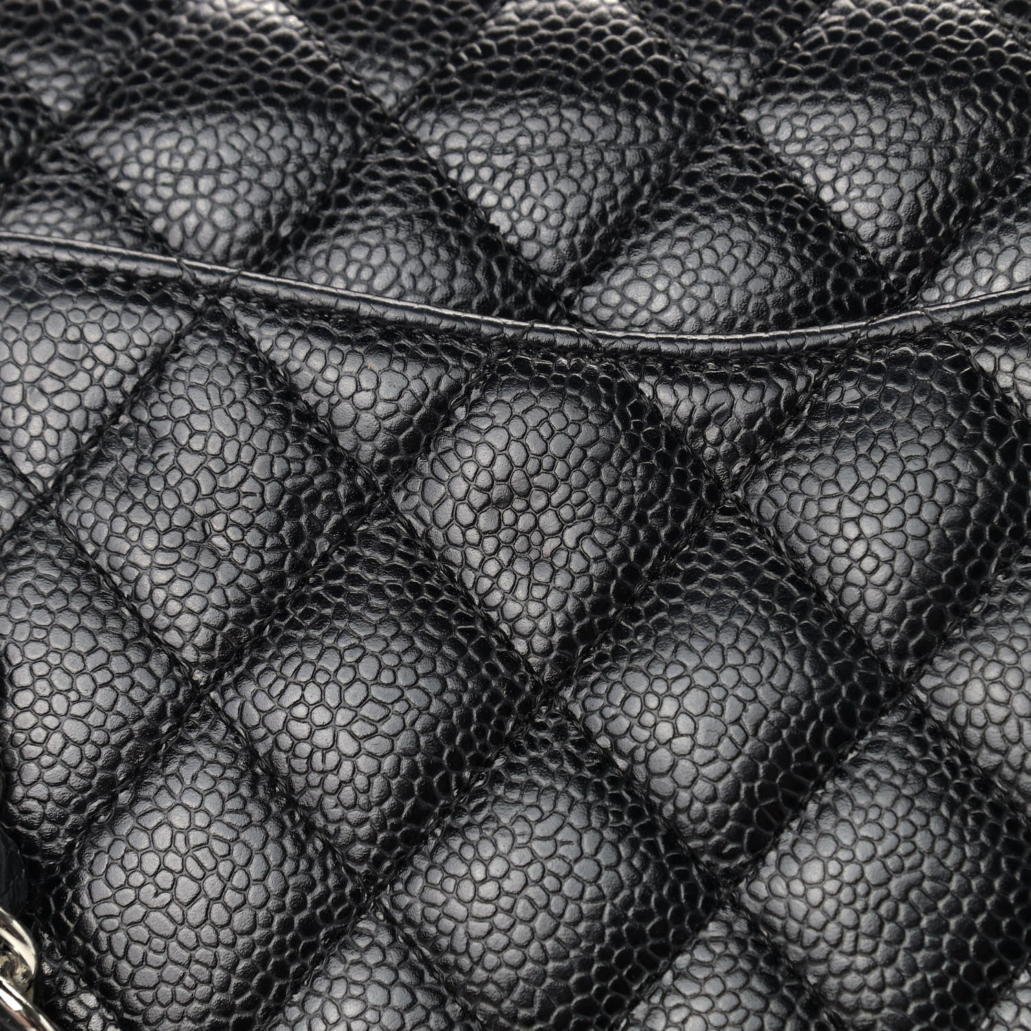 Chanel Caviar Quilted Medium Double Flap Black 11 of 16