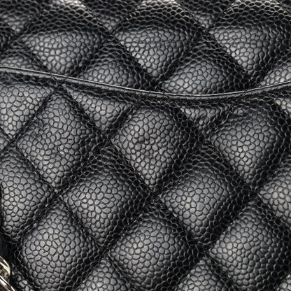 Chanel Caviar Quilted Medium Double Flap Black 11 of 16