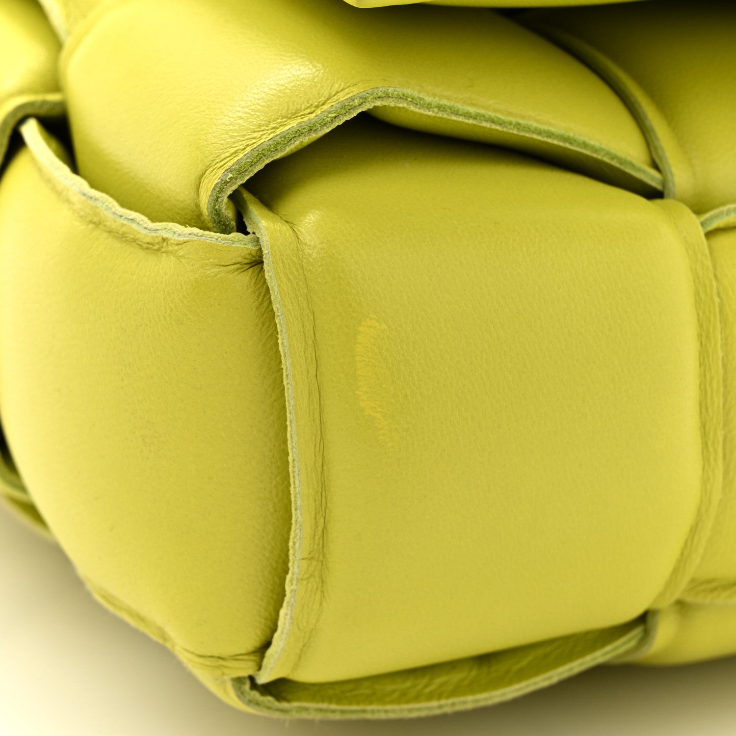 Bottega Veneta Nappa Maxi Intreccio Padded Cassette Crossbody Bag Kiwi 11 of 13