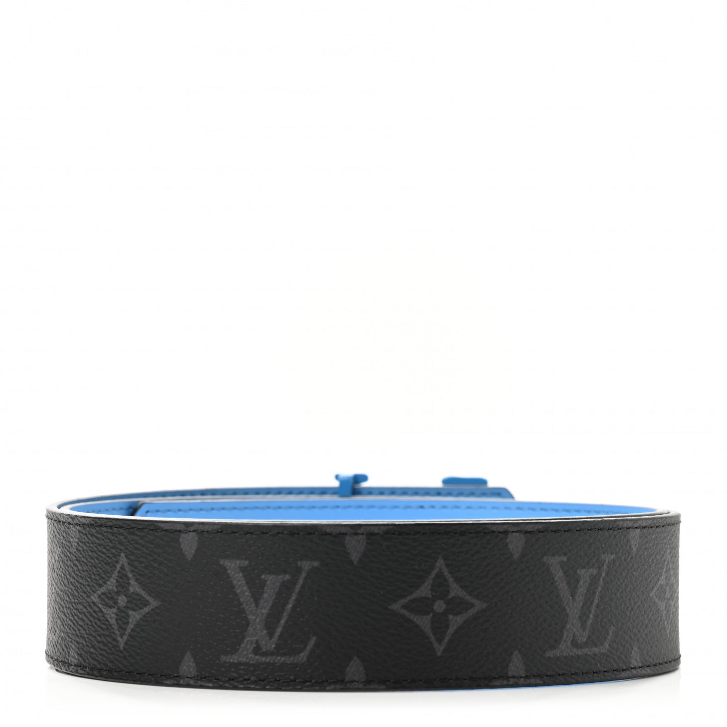 Monogram 40mm LV Initiales Belt 90 36 Blue