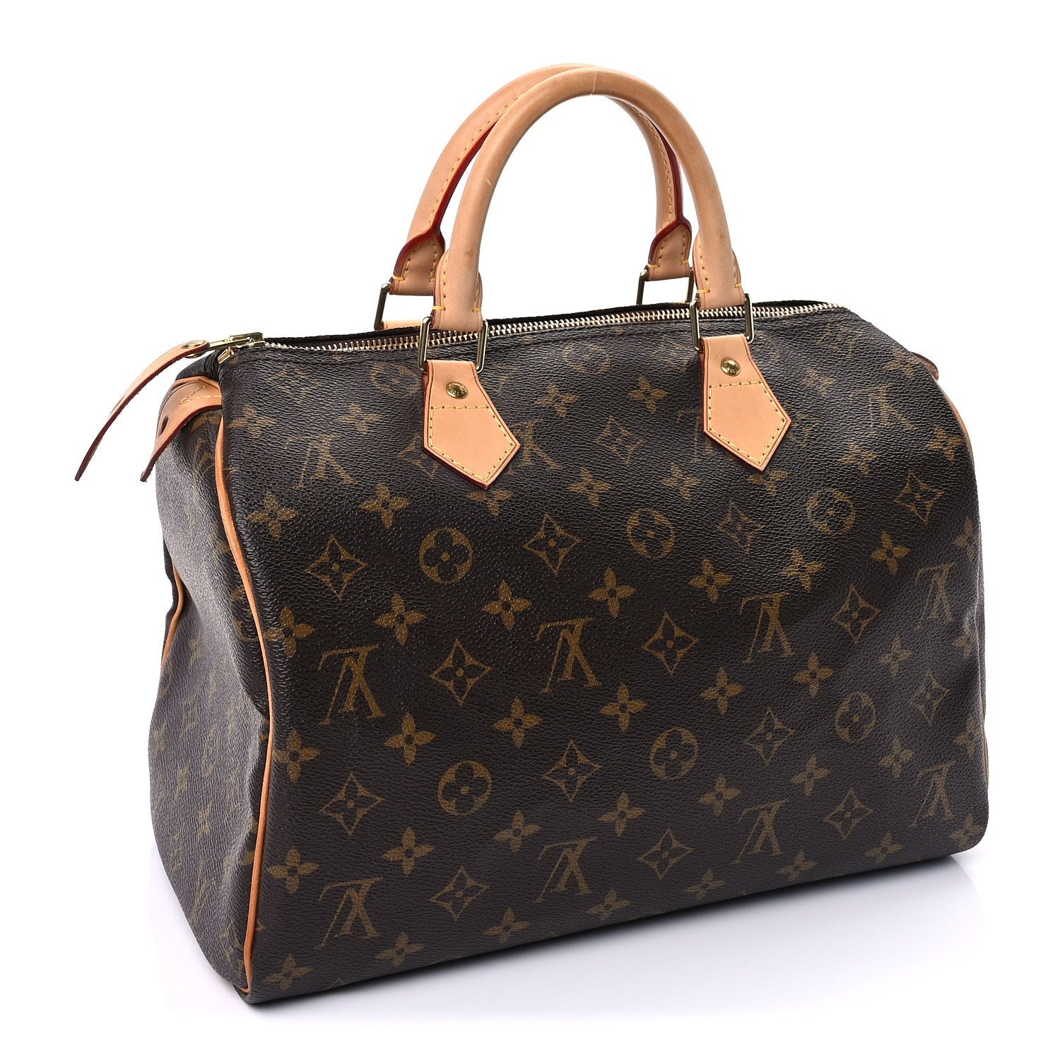 Louis Vuitton Monogram Speedy 30 Brown 2 of 8