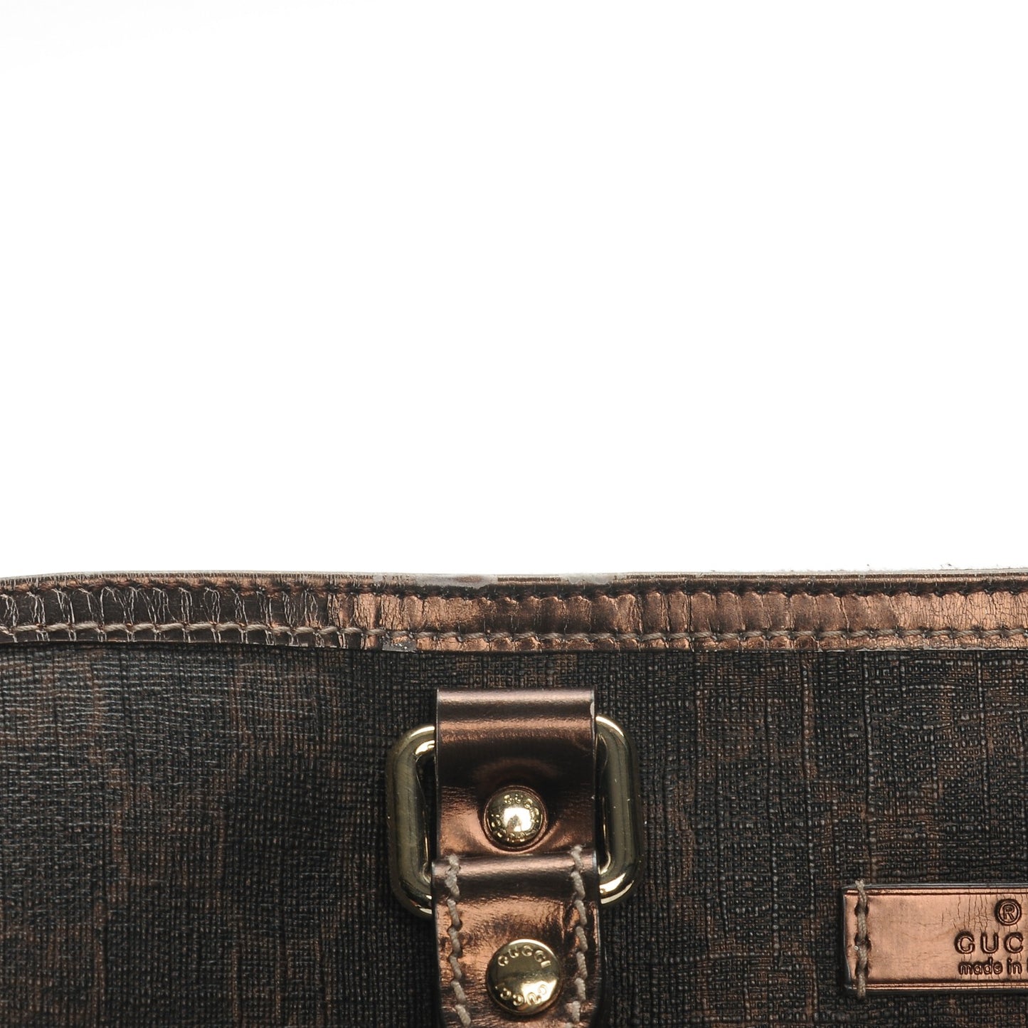 GG Plus Monogram Medium Joy Boston Dark Brown