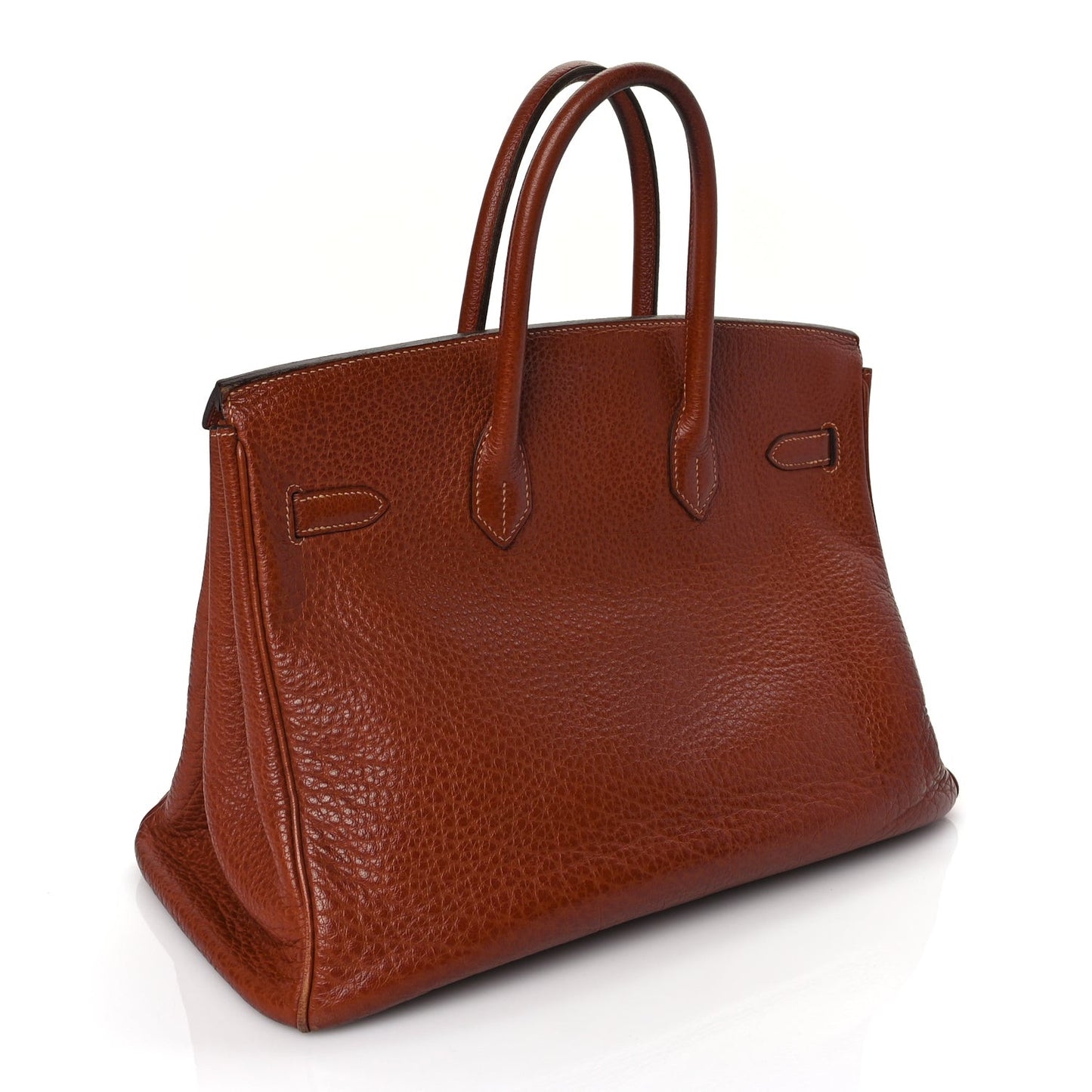 Buffle Skipper Birkin 35 Noisette