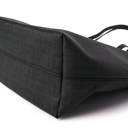 Fendi Zucca Spalmati Small Roll Tote Black 8 of 8
