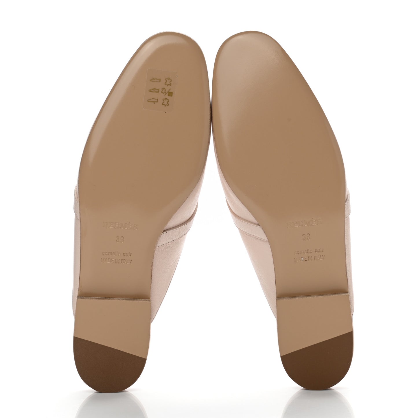 Goatskin Oz Mules 39 Blanc Poros