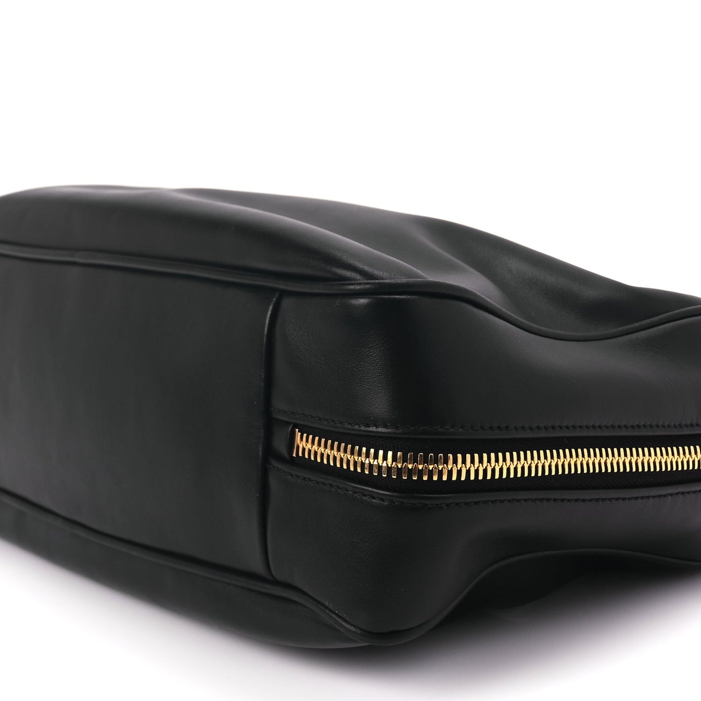 Soft Calf Large Softy Beau Top Handle Bag Black