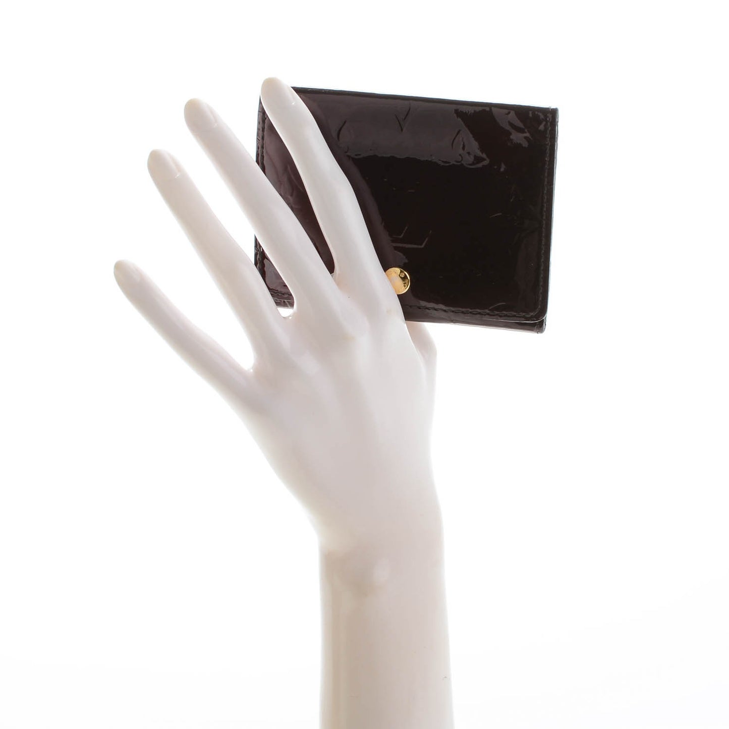 Vernis Business Card Holder Amarante