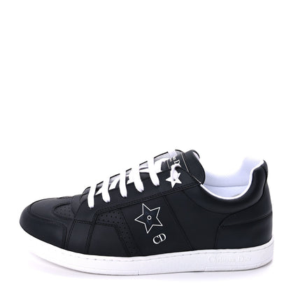 Christian Dior Calfskin Dior Star Ors Low Top Sneakers 39  Black 1 of 9