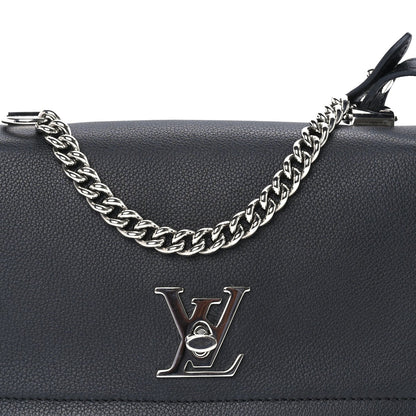 Louis Vuitton Calfskin Lockme II Chain Bag BB  Black 6 of 8