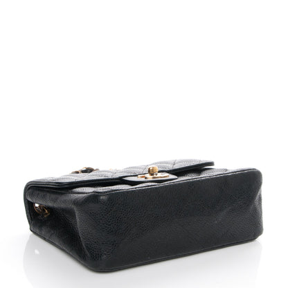 Chanel Caviar Quilted Mini Square Flap Black 4 of 7
