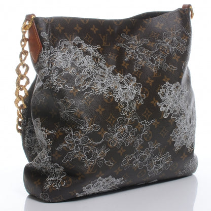 Louis Vuitton Monogram Dentelle Fersen Silver 3 of 8