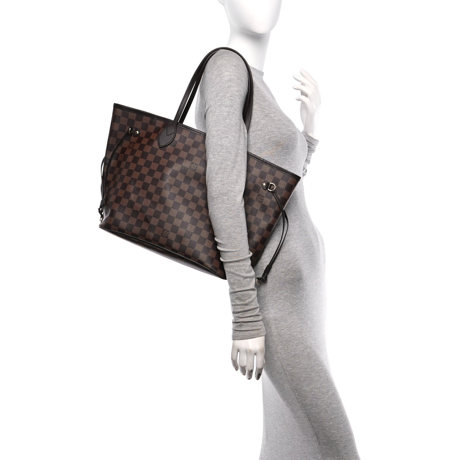 Louis Vuitton Damier Ebene Neo Neverfull MM 2 of 9