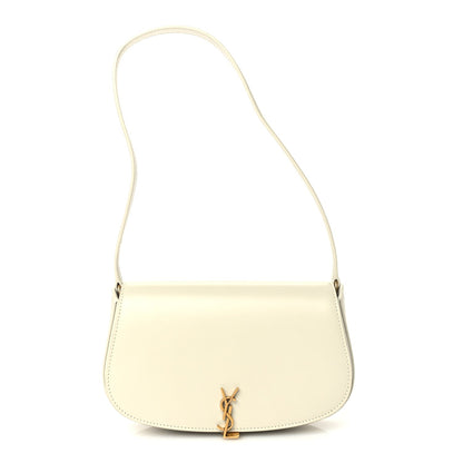 Saint Laurent Box Calfskin Mini Voltaire Shoulder Bag  Crema soft 1 of 8