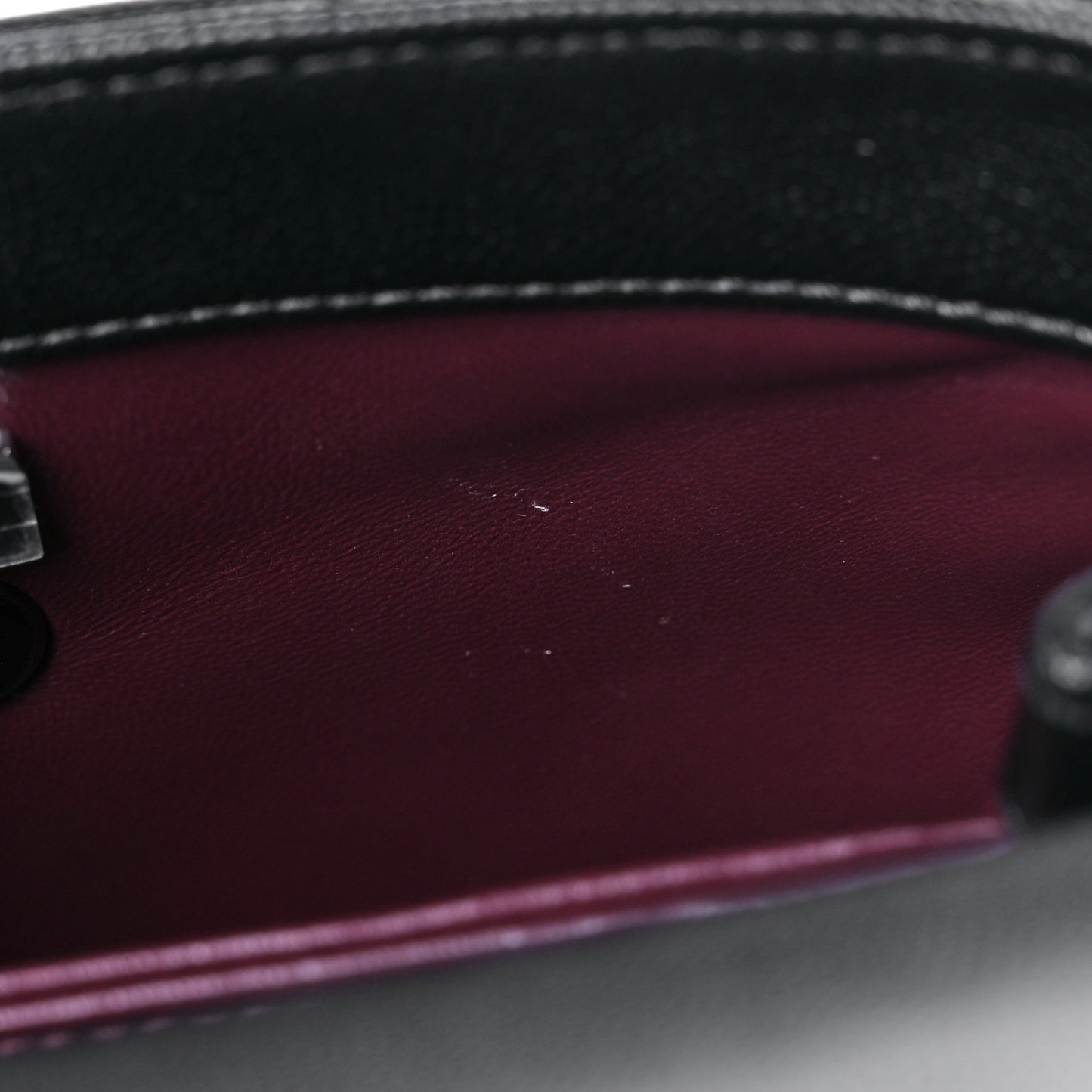 Caviar Chevron Quilted Mini Coco Handle Flap So Black