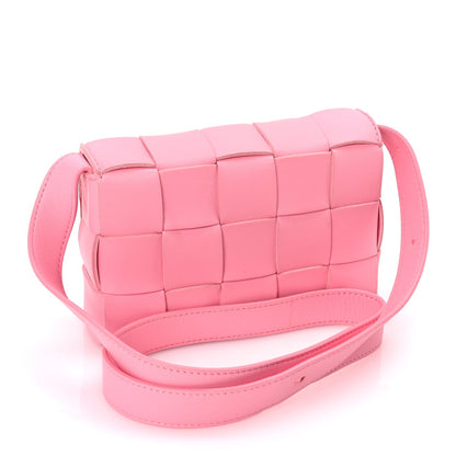 Bottega Veneta Lambskin Maxi Intreccio Small Cassette Crossbody Bag Ribbon 2 of 8