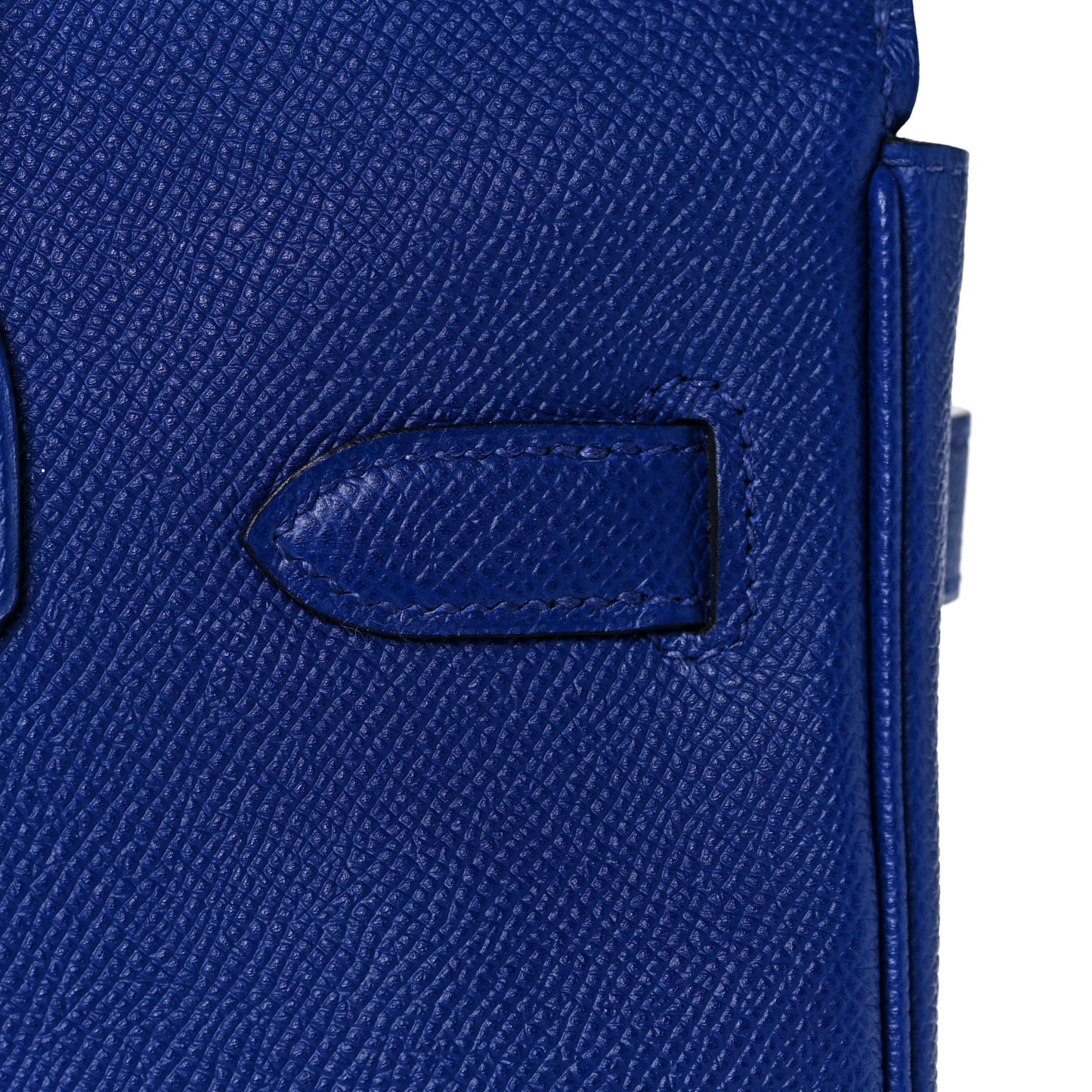 Epsom Birkin 30 Bleu Electrique