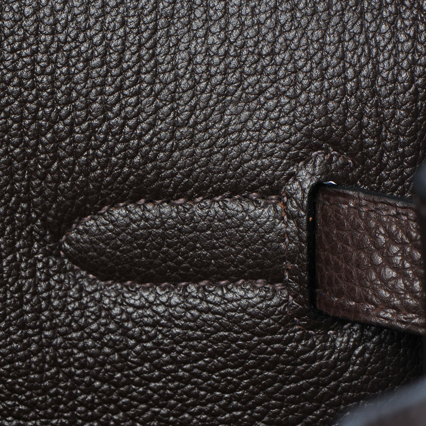 Togo Birkin 40 Chocolate