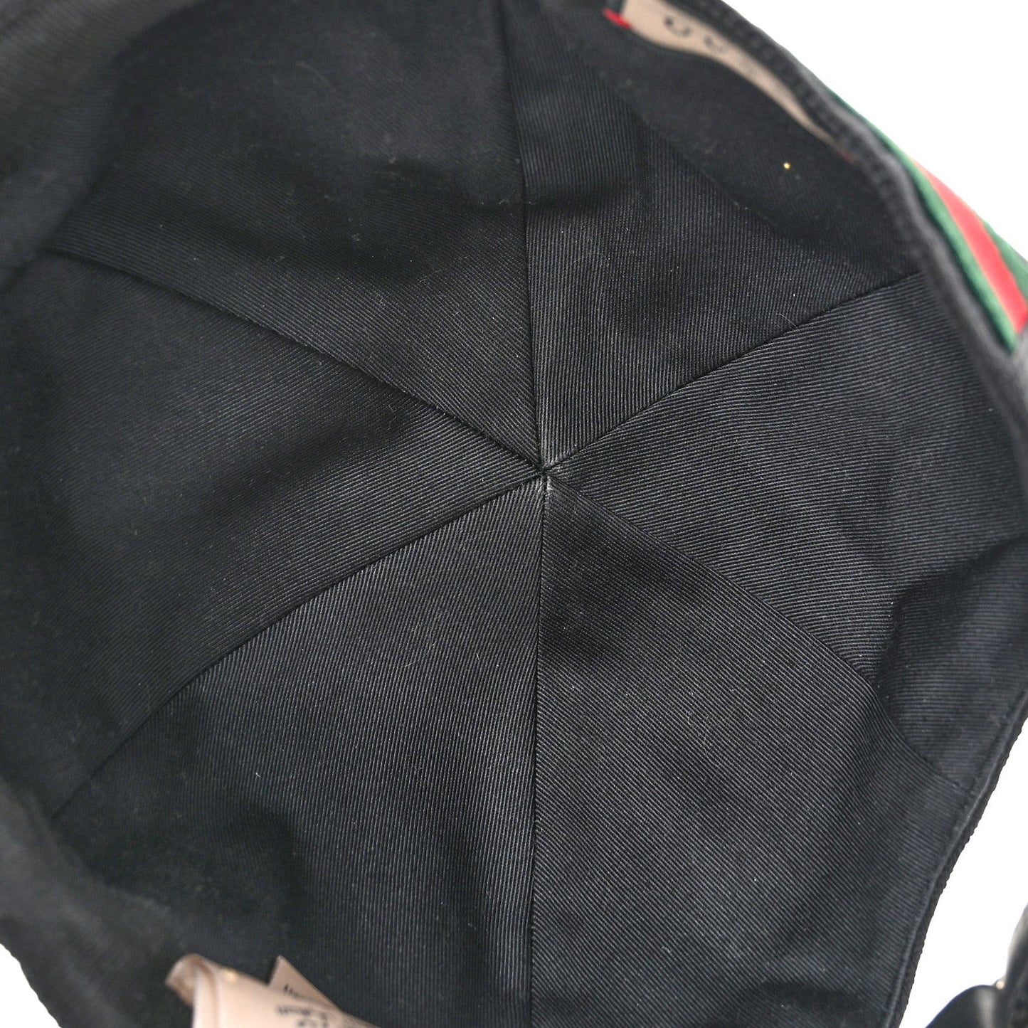 Monogram Web Baseball Hat XL Black