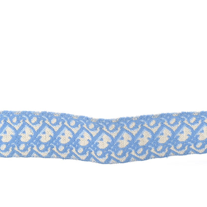 Christian Dior Oblique Adjustable Shoulder Strap  Cornflower Blue 4 of 5