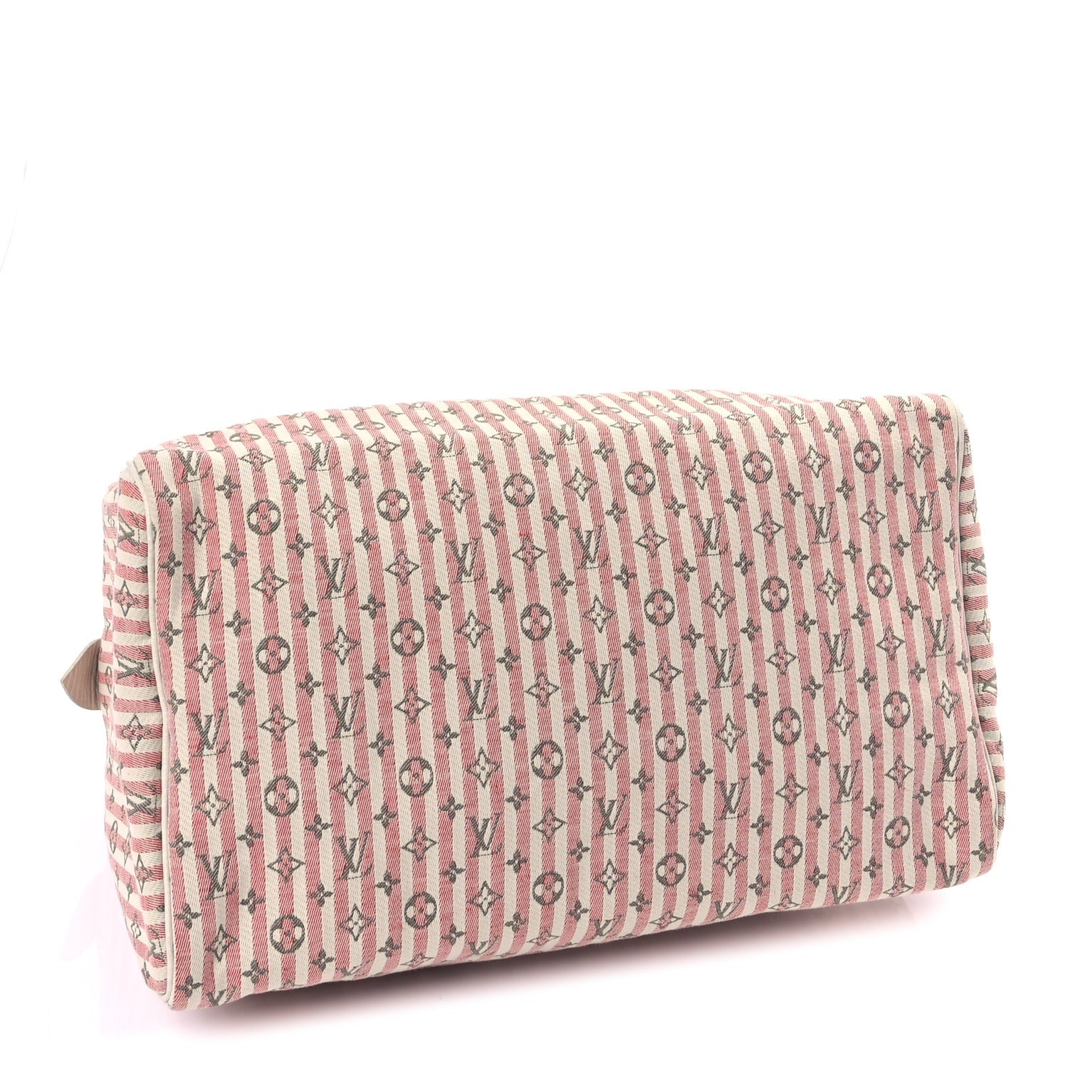 Louis Vuitton Mini Lin Croisette Speedy 30 Rouge 3 of 8