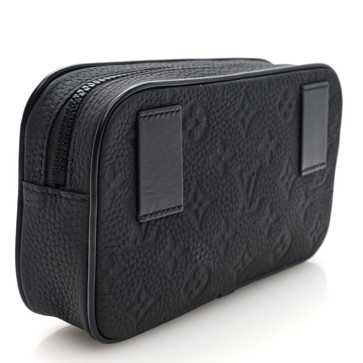 Taurillon Monogram Uniformes Solar Ray Soft Pochette Volga Belt Bag Black