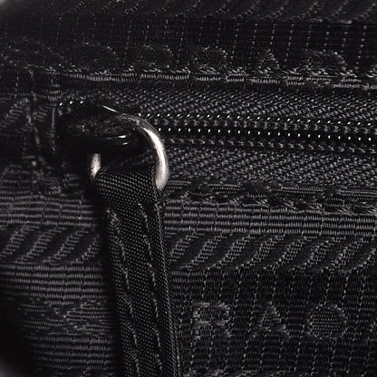 Prada Nylon Vela Messenger Bag Black 7 of 18